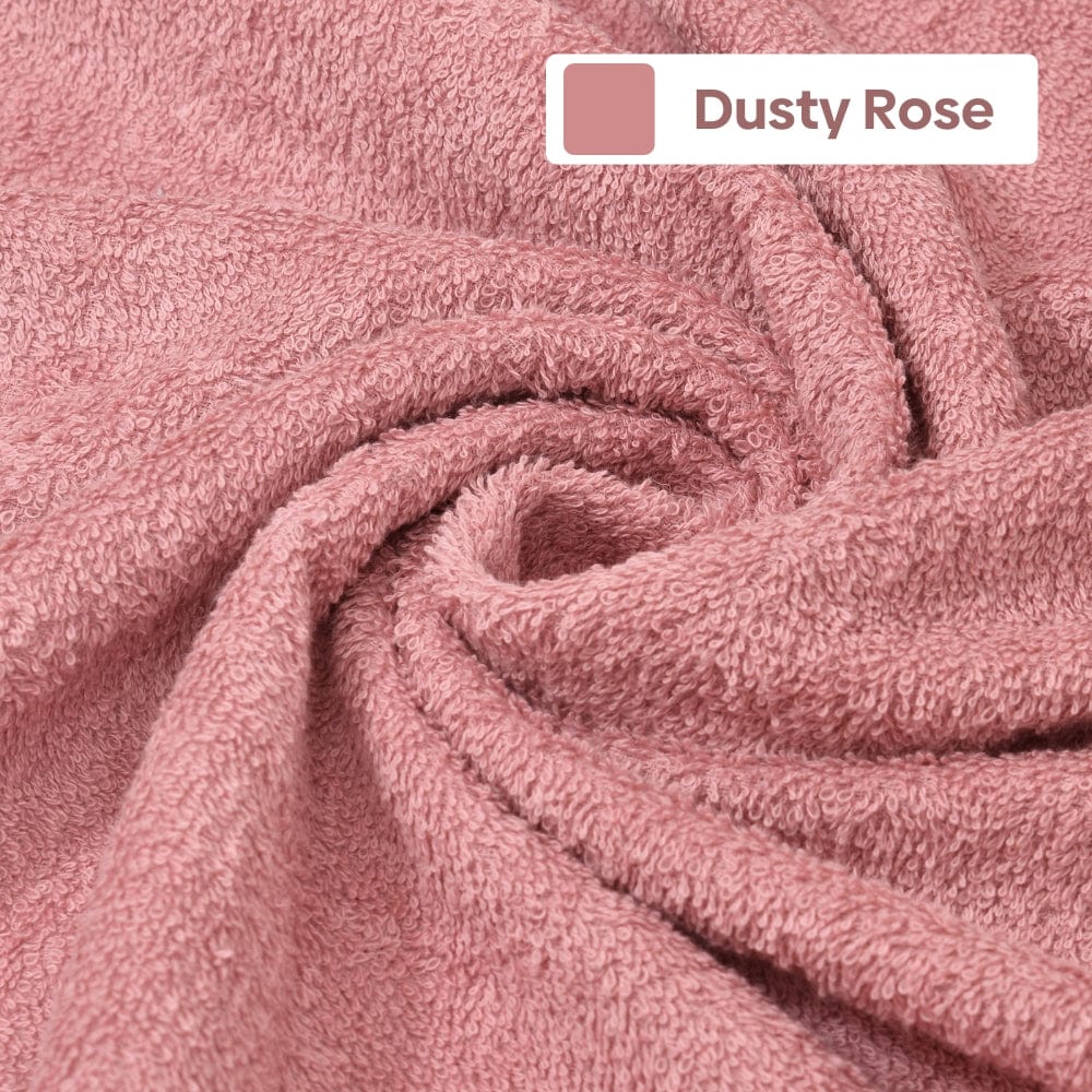 100% Cotton Allure Zero Twist Bath Towe- Pack Of 2 (Sage Green, Dusty Rose) - Image 8