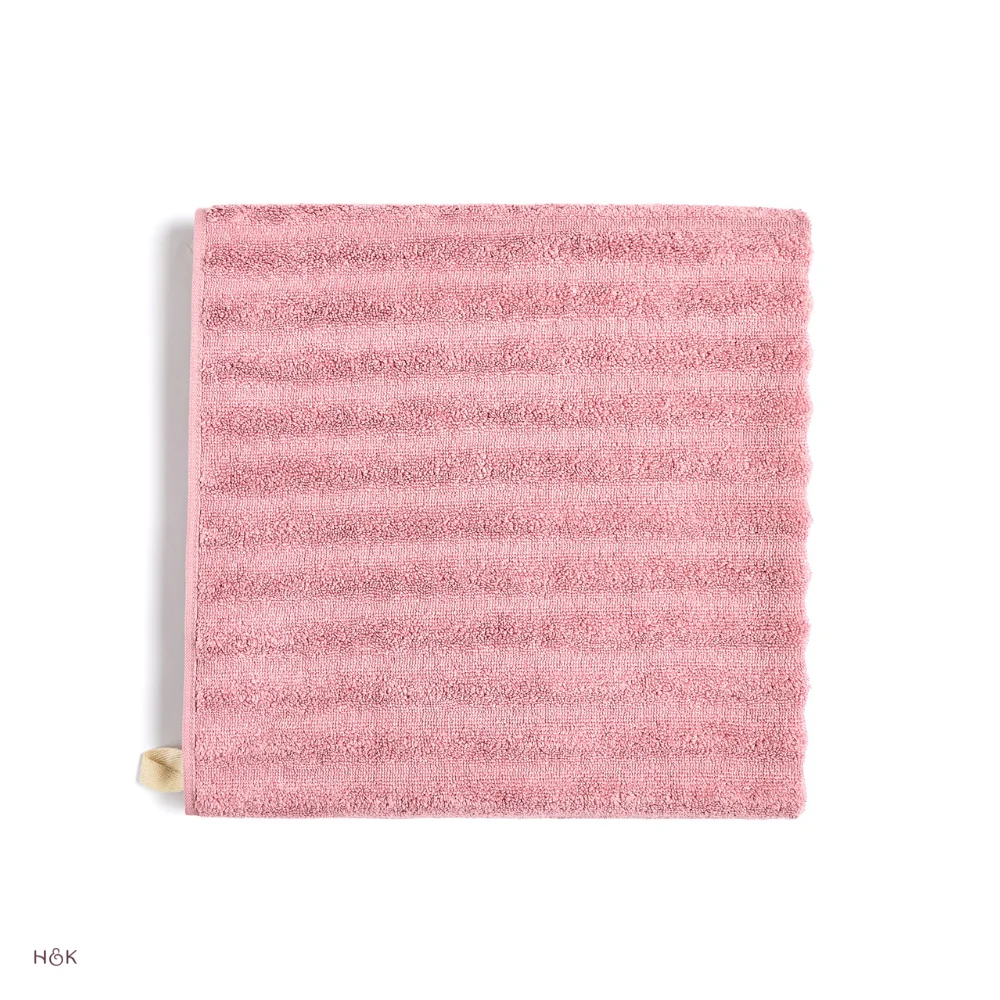 100% Cotton Allure Zero Twist Bath Towel- Pack Of 2 (Dusty Blue, Dusty Rose) - Image 6