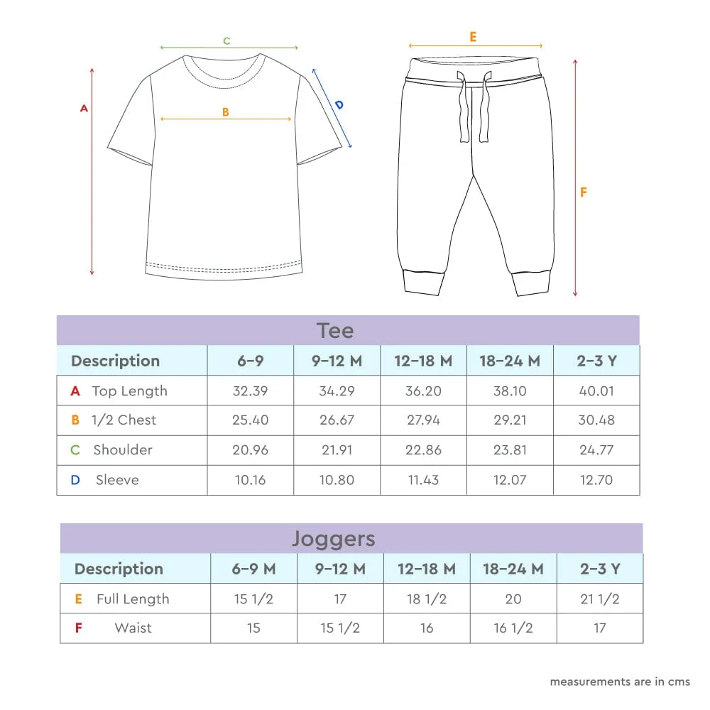 100% Cotton Half Sleeve Boy Lounge Sets, Blue-White - Image 6