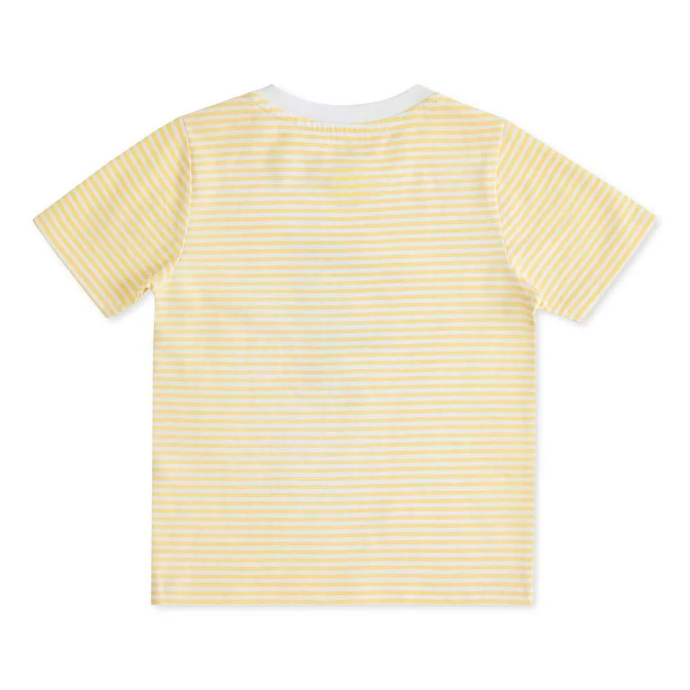 100% Cotton Half Sleeve Boy T-Shirt, Yellow - Image 4