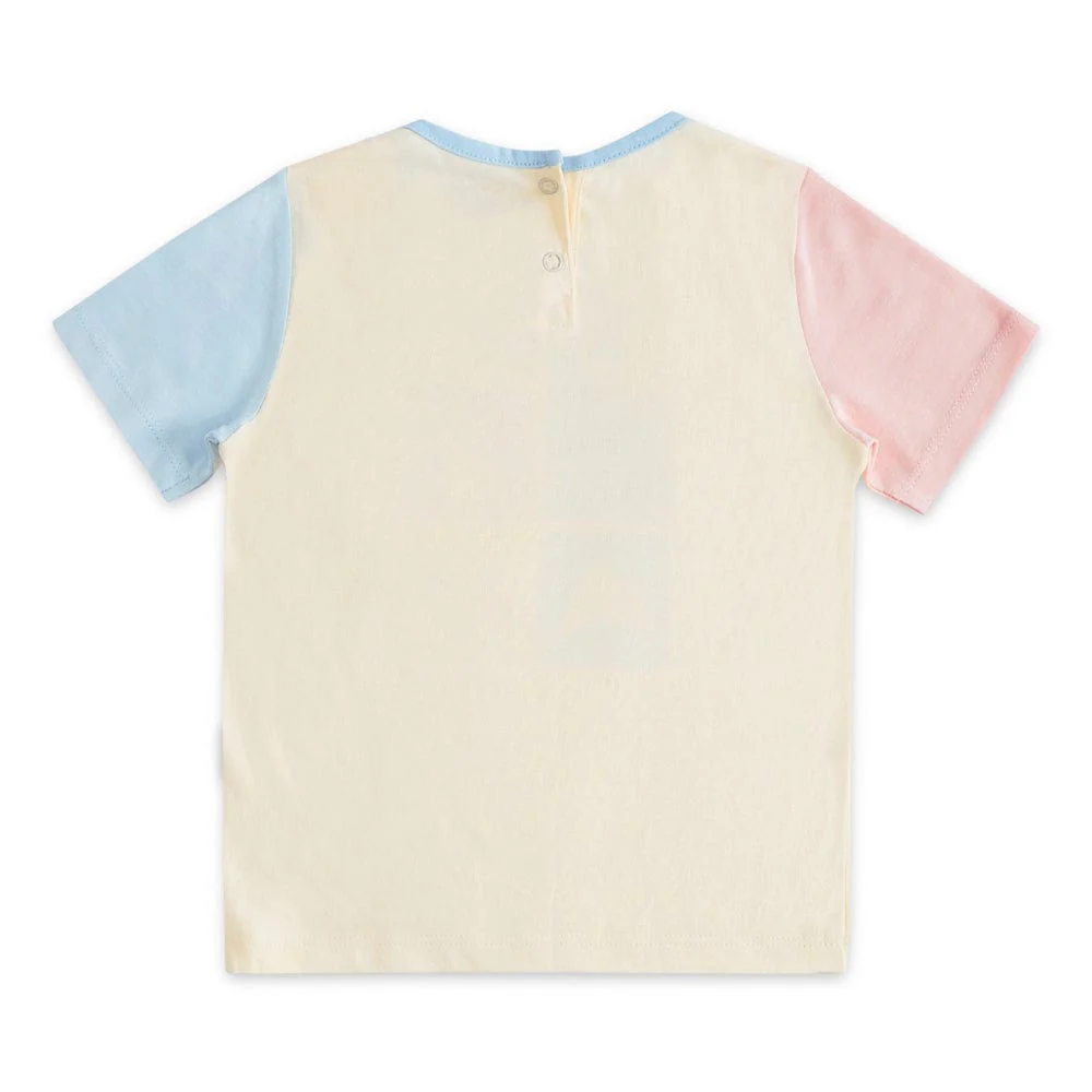 100% Cotton Half Sleeve Girl T-Shirt, White - Image 5