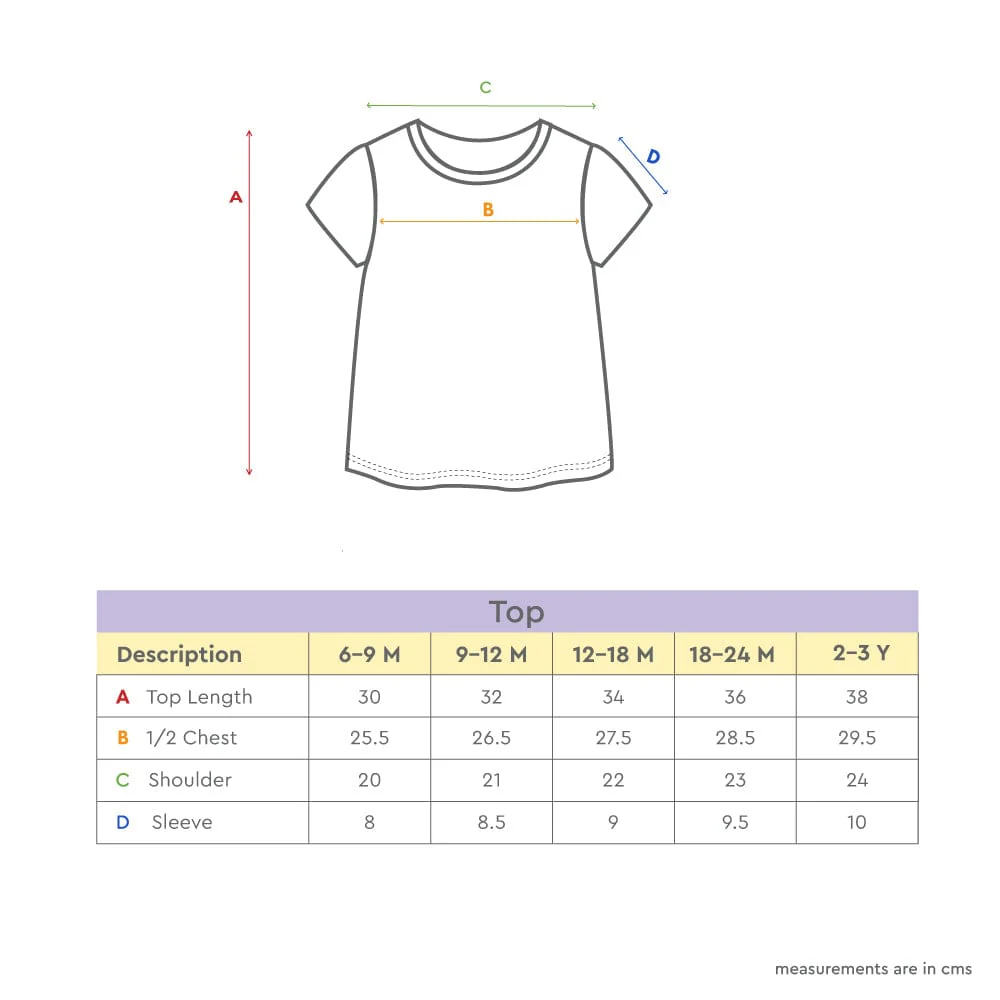100% Cotton Half Sleeve Girl T-Shirt, White - Image 7