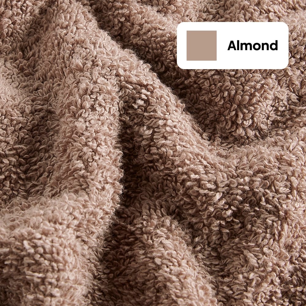 100% Cotton Harmonry Combed Face Towel- Pack Of 12 (Cameo Pink, Almond, Coastal Blue) - Image 12