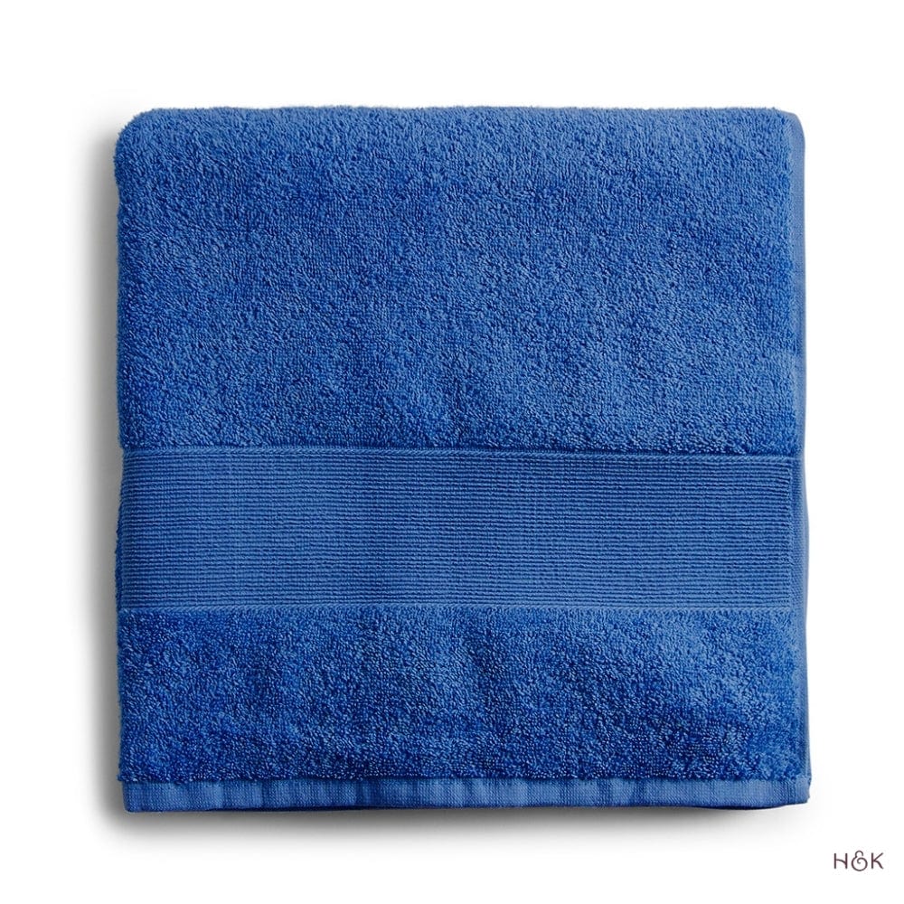 100% Cotton Harmony Combed Bath Set - Pack Of 6 (Cobalt, Mulberry) - Image 10