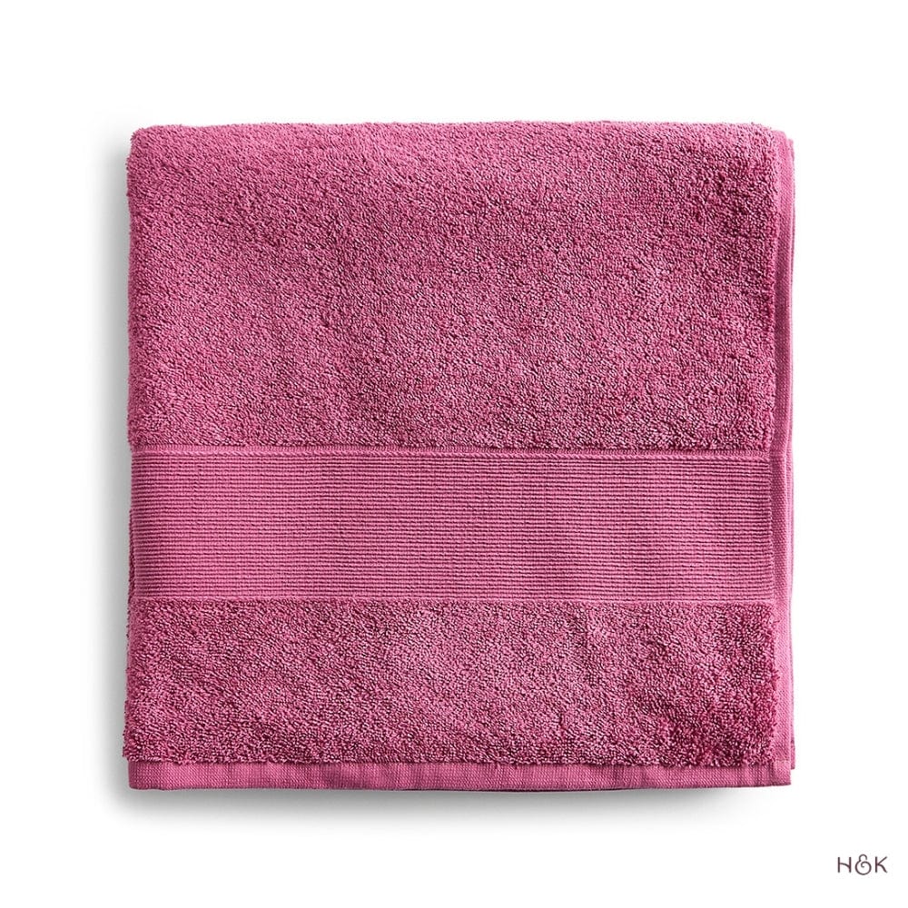 100% Cotton Harmony Combed Bath Set - Pack Of 6 (Cobalt, Mulberry) - Image 11