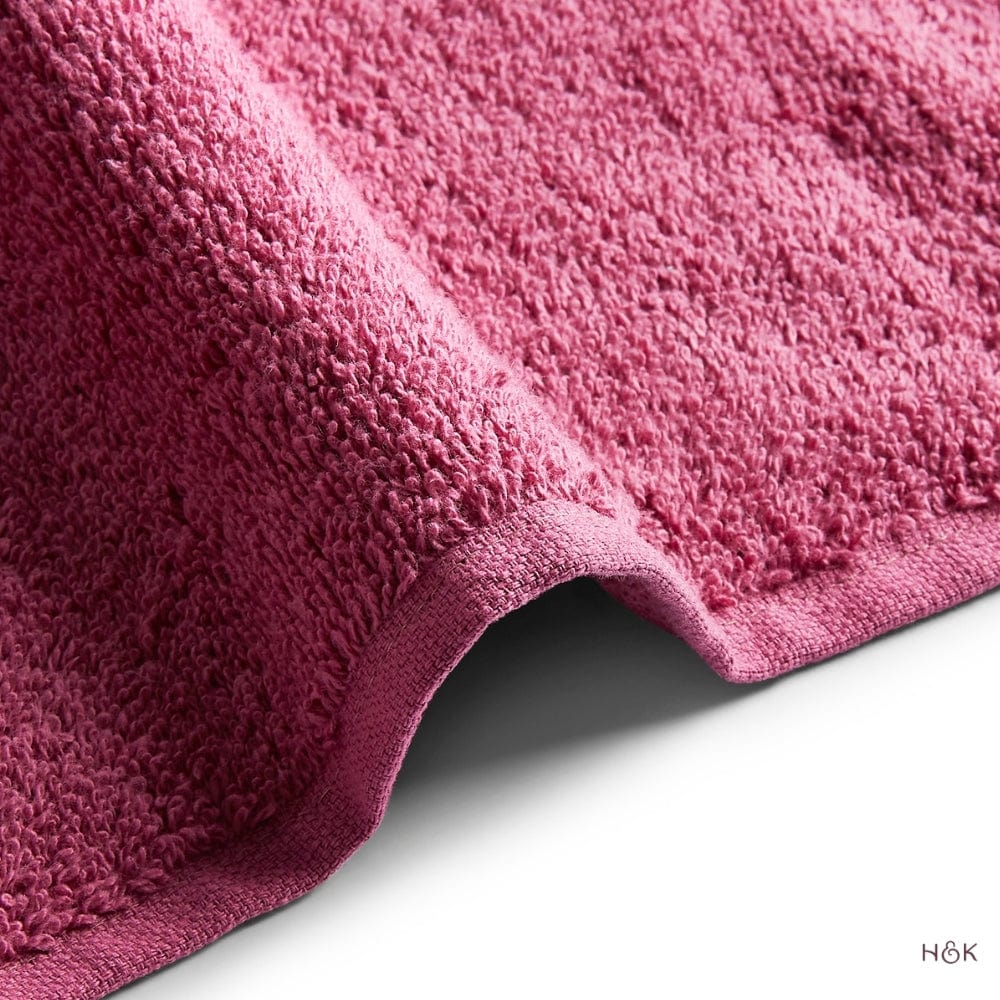 100% Cotton Harmony Combed Bath Set - Pack Of 6 (Cobalt, Mulberry) - Image 6