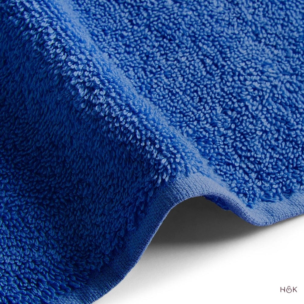100% Cotton Harmony Combed Bath Set - Pack Of 6 (Cobalt, Mulberry) - Image 9