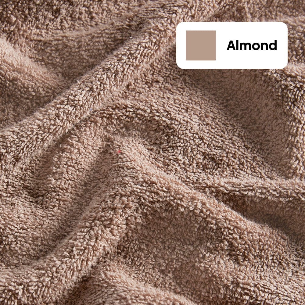 100% Cotton Harmony Combed Bath Towel- Pack Of 2  (Almond, Mulberry) - Image 10