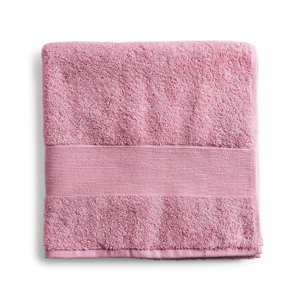 100% Cotton Harmony Combed Bath Towel Pack Of 2 - (Cameo Pink, Coastal Blue) - Image 6