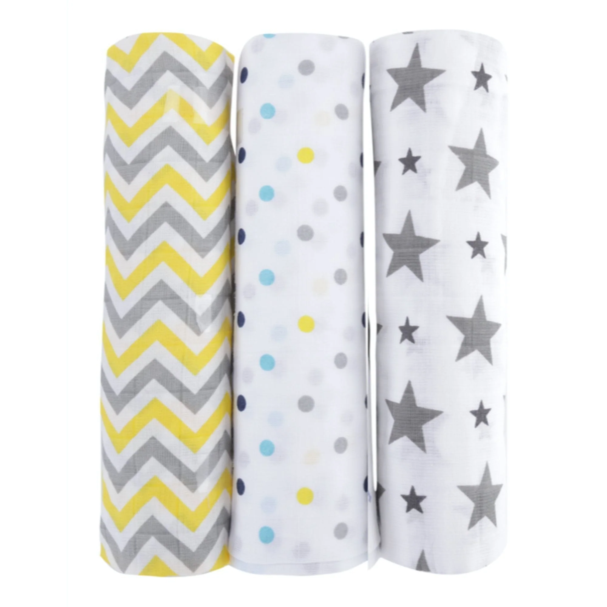 Muslin Swaddles, Pack Of 3 - Image 12