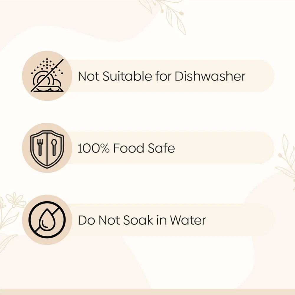 Timber Wood & Resin stripe coaster set of 4, White & Natural - Image 8