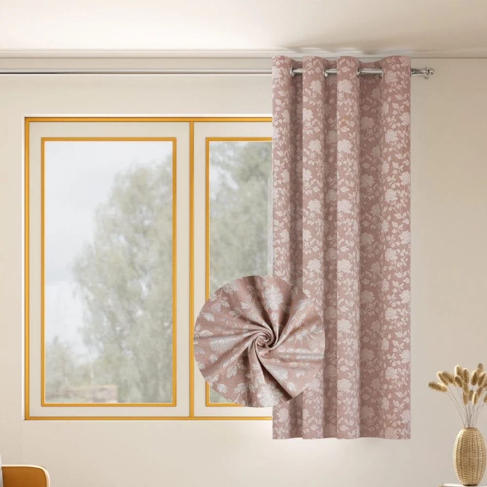 Chateau Rose Curtain, Blush - Image 10
