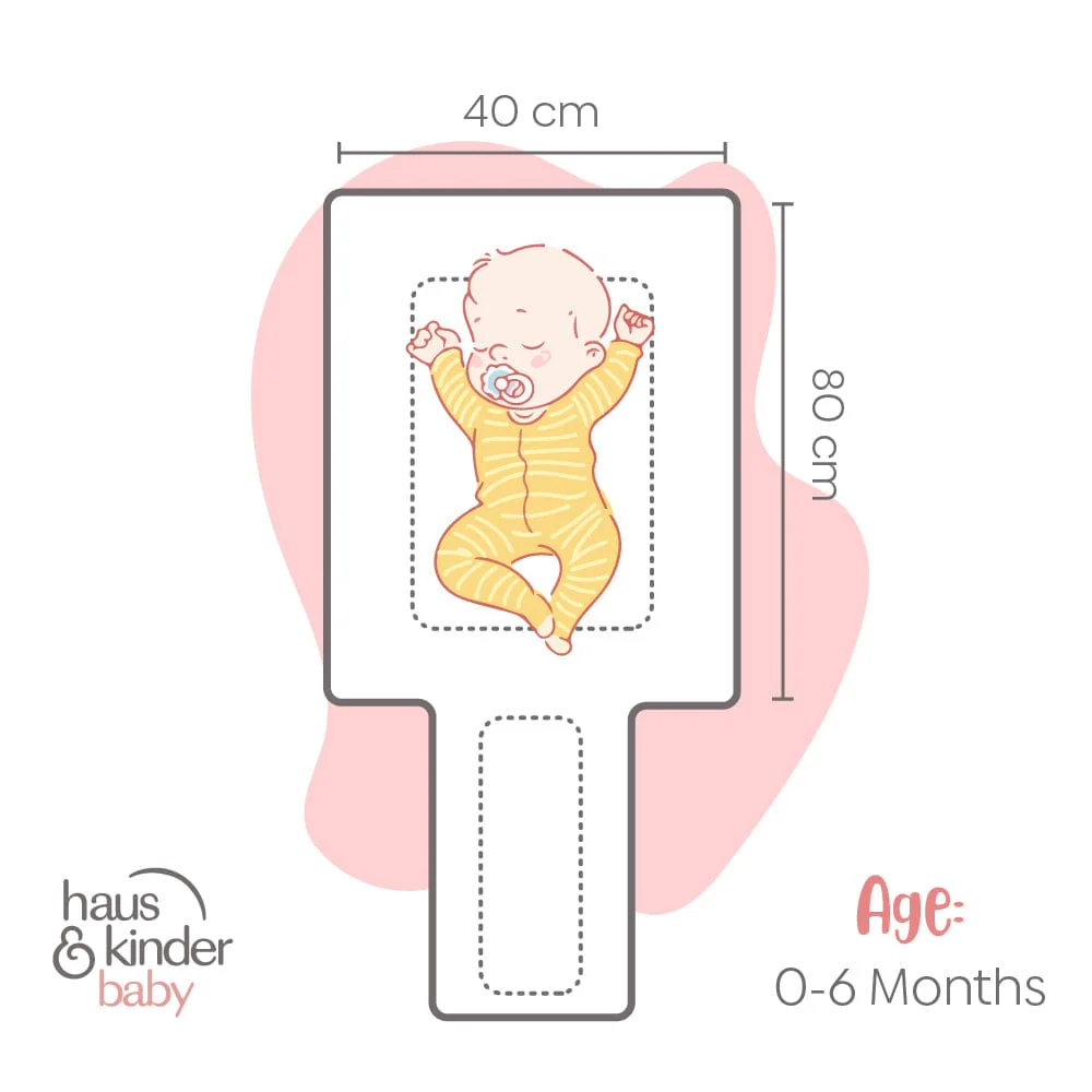 Cotton Carrier Nest cum Sleeping Bag, Scarlet on Adventure - Image 4