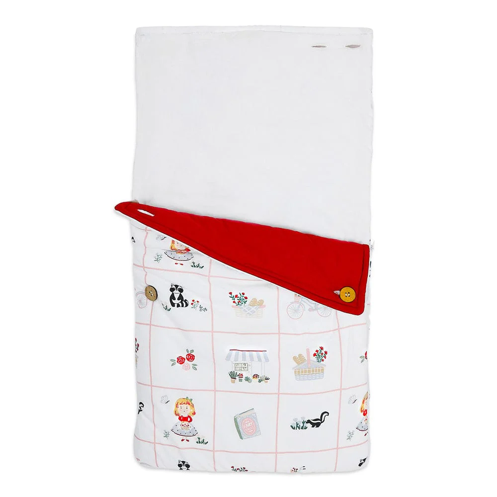 Cotton Carrier Nest cum Sleeping Bag, Scarlet on Adventure - Image 7
