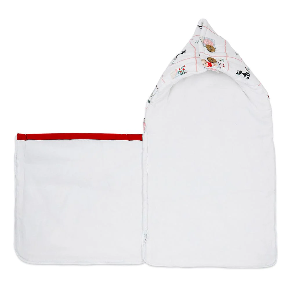 Cotton Carrier Nest cum Sleeping Bag, Scarlet on Adventure - Image 8