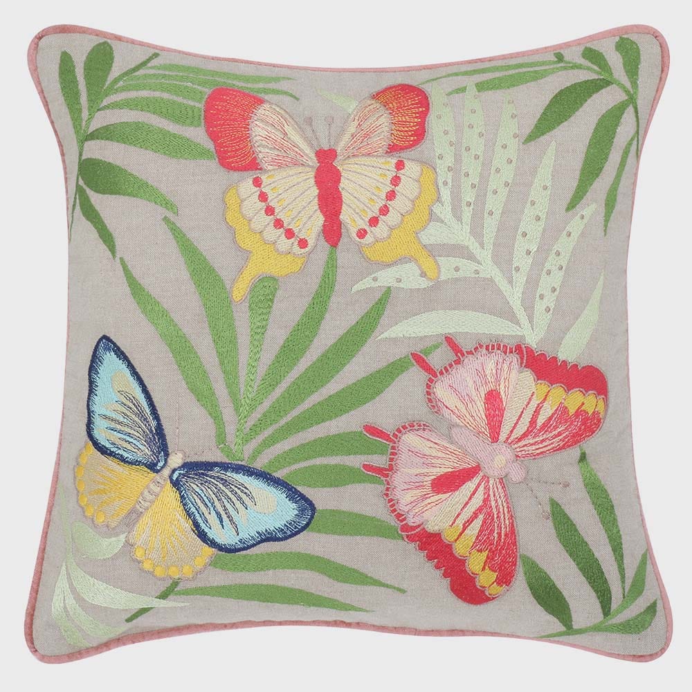 Embroidered Cushion Cover - Image 4