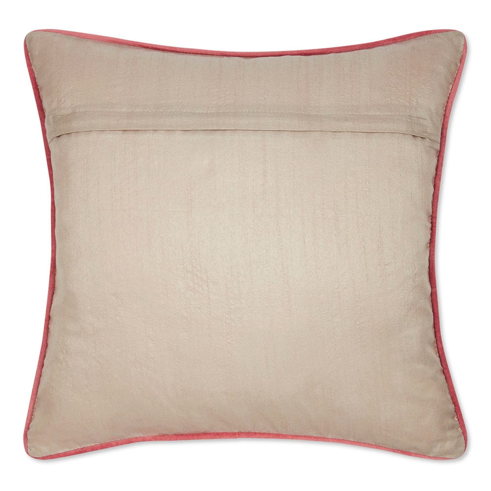 Embroidered Decorative Cushion Cover, Wildflower Bunch - Image 5