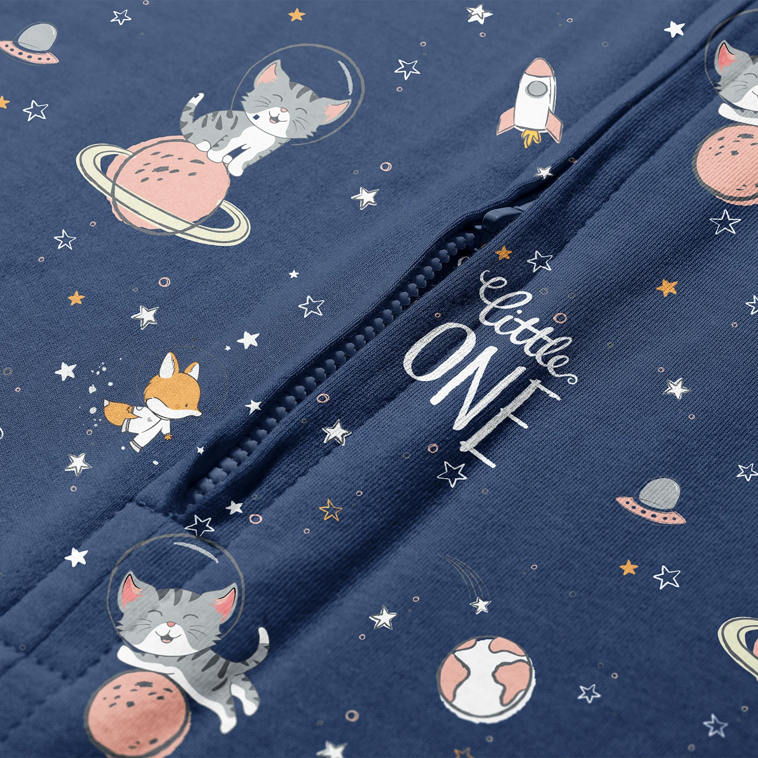 H&K Dreamsack Sleeping Bag, Spacewalk, Navy - Image 3