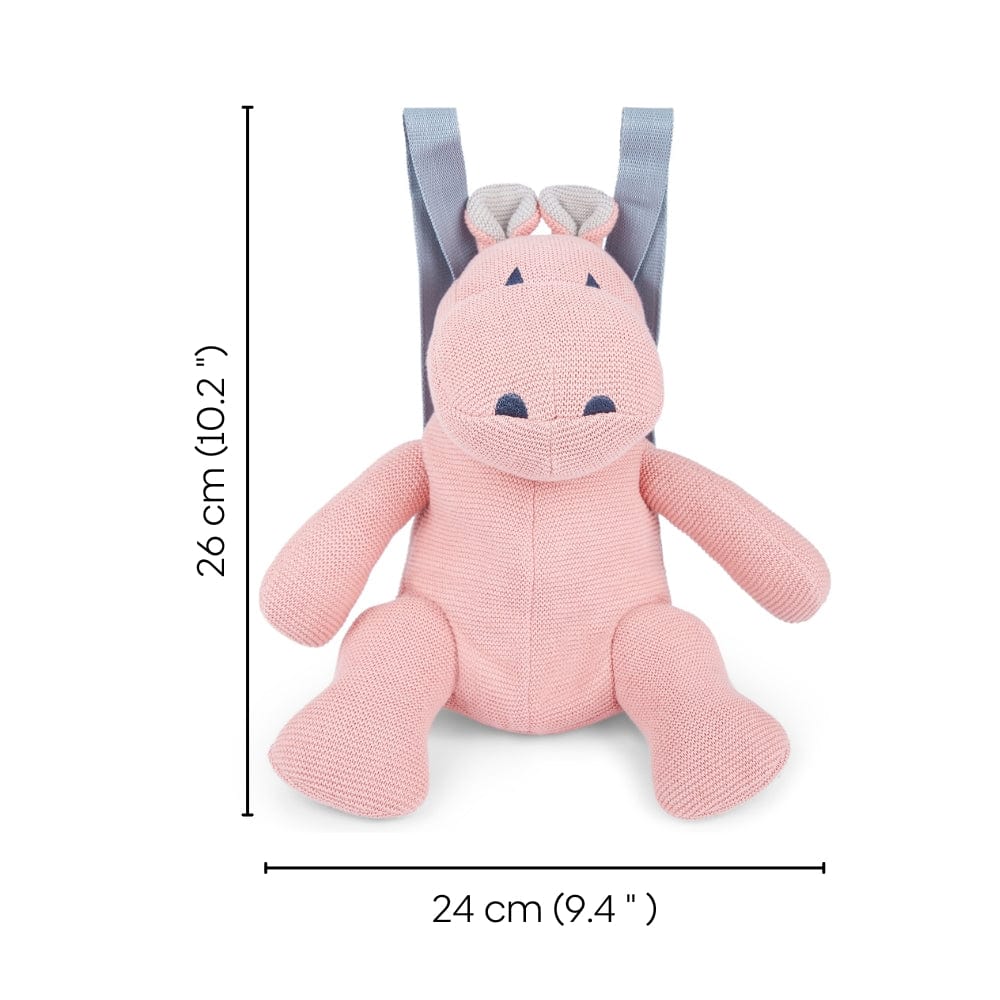 Kids Picnic Backpack : Hippo - Image 5