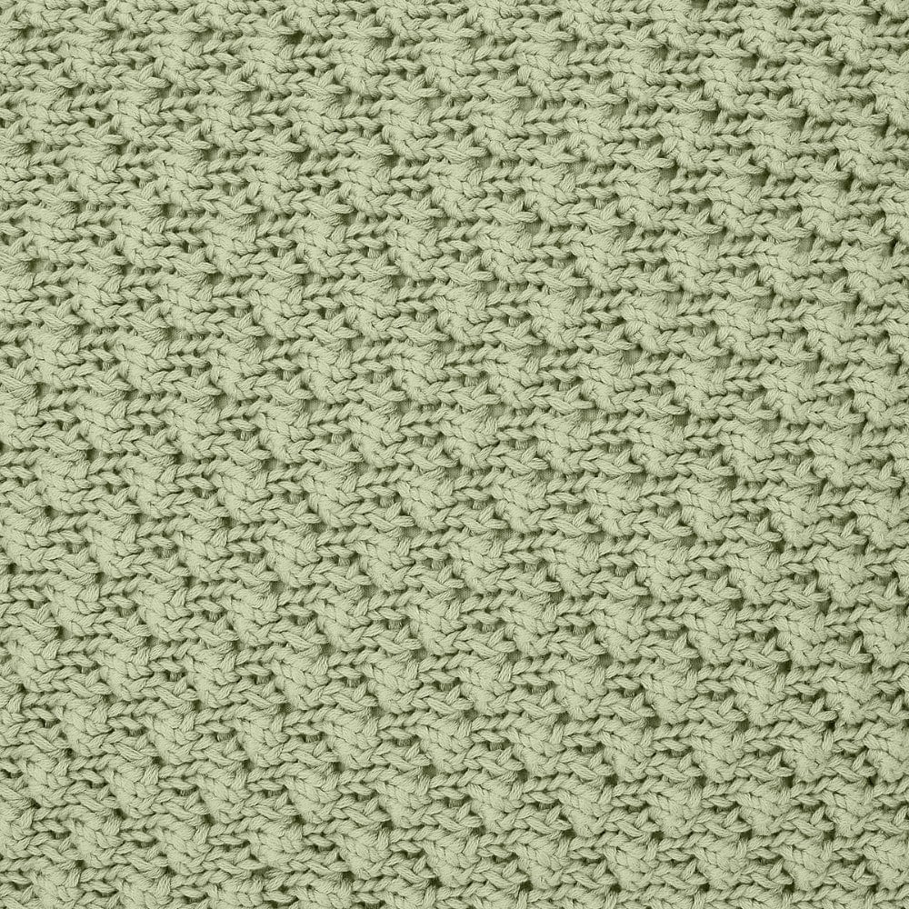 Knitted Decorative Bubble knit Cushion Cover, Desert Sage - Image 3