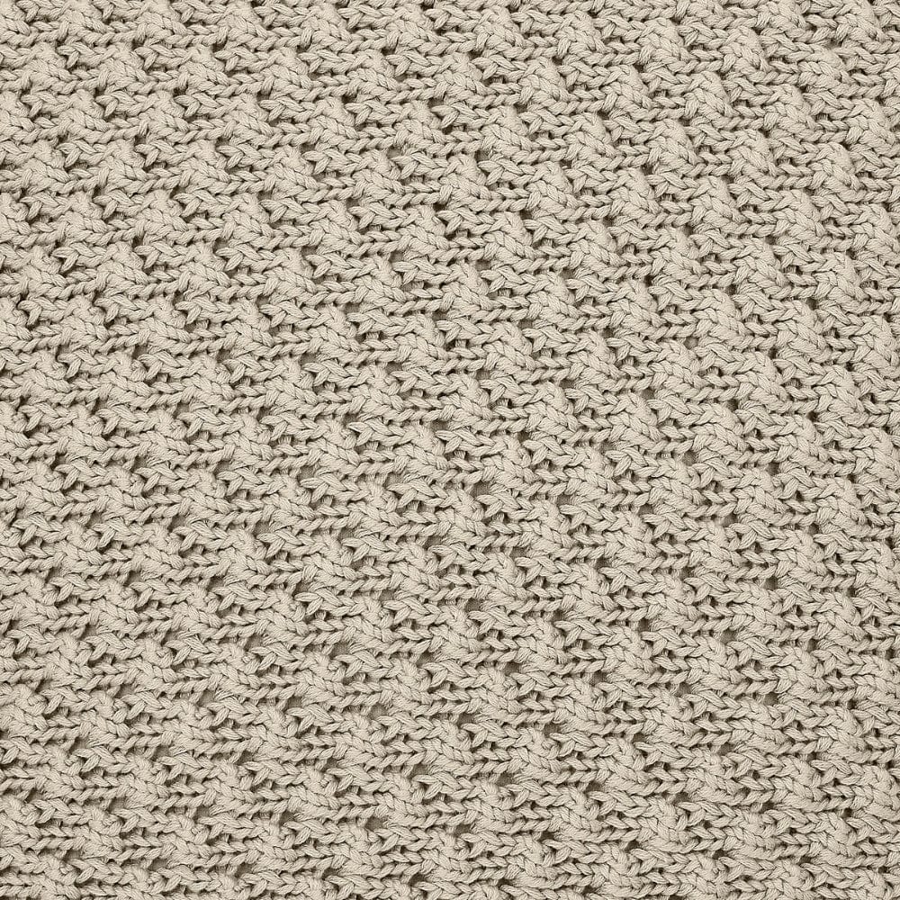 Knitted Decorative Bubble knit Cushion Cover, Pale Whisper - Image 4