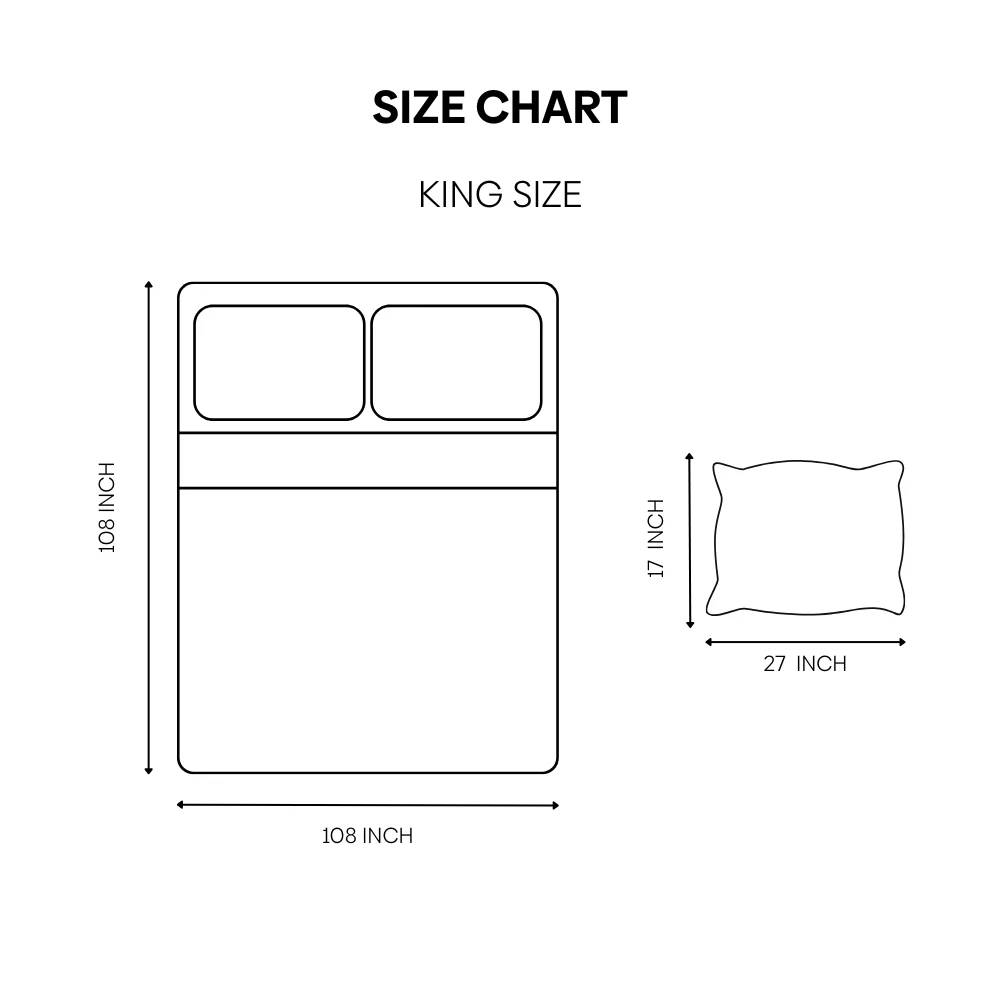 Luxury 300 TC Sateen 100% Cotton King Flat Bedsheet, Fogstone - Image 8