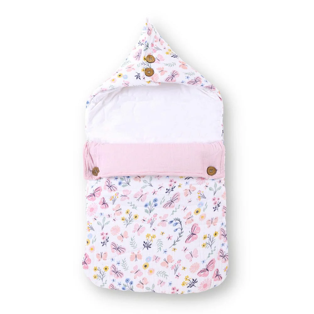 Muslin Carrier Nest / sleeping bag , 0-12 Months - Image 3