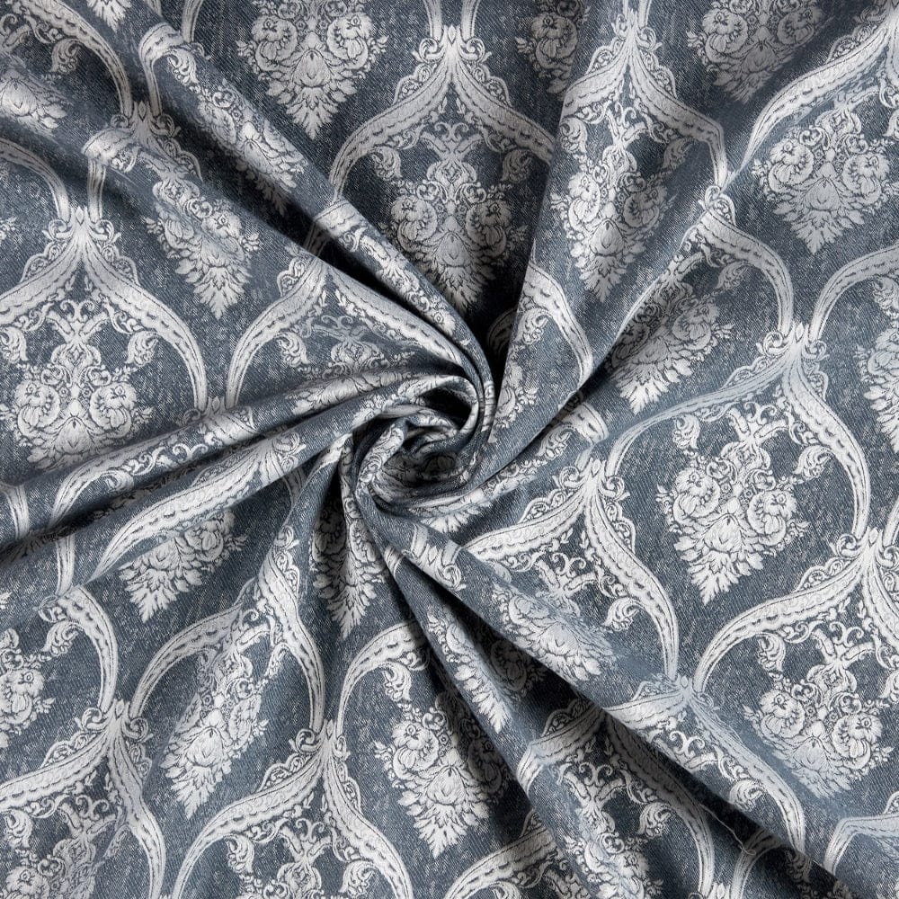 Ornate Symphony Curtain, Sapphire - Image 7