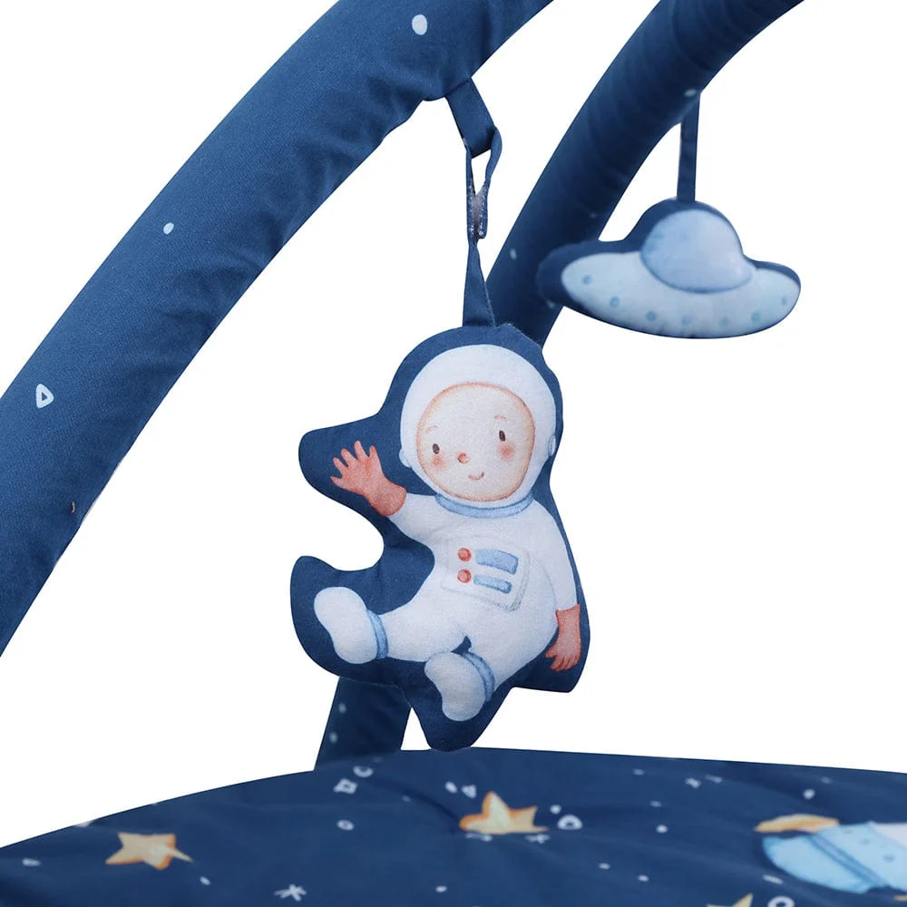 Spacewalk Baby Activity Gym with set of 5 rattles - Image 3