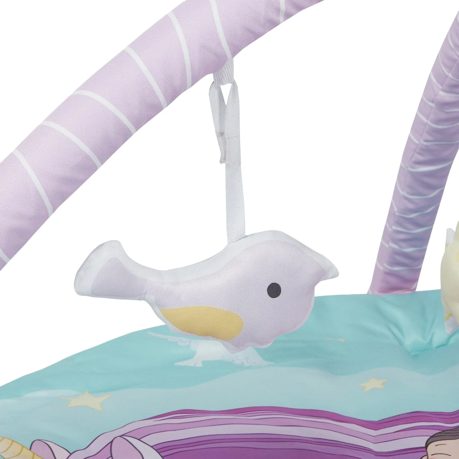 Unicorn Baby Activity Gym with set of 4 rattles - Image 5